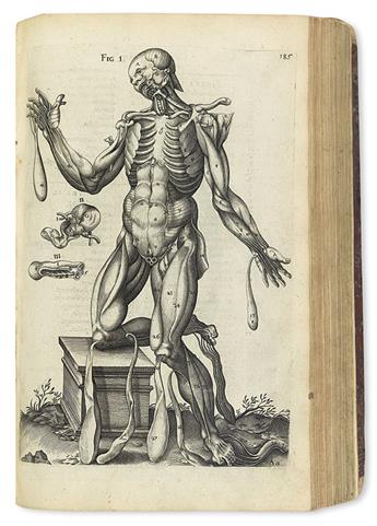 DU LAURENS, ANDRÉ. Historia anatomica humani corporis.  1600